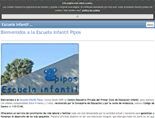 Tablet Screenshot of escuelainfantilpipos.com